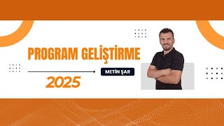 2025 PROGRAM GELİŞTİRME4 Plan Çeşitleri [upl. by Apeed189]