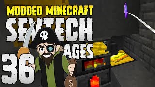 Minecraft SevTech Ages  36  AUTOORE YOYO  Modded Minecraft 1122 [upl. by Ssidnak]