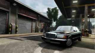 Mercedes Benz W126 560 SEL GTA 4 [upl. by Barrow283]