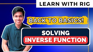 How To Solve Basic Inverse Function ADD MATH  Back To Basics [upl. by Tuppeny]