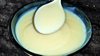 Homemade Condensed Milk Recipe How to make Condensed Milk at Homeshorts youtubeshorts milkmaid [upl. by Malvie396]