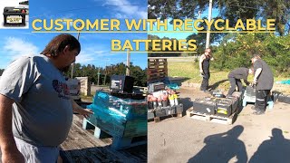 Customer with Recyclable Batteries [upl. by Cherye]