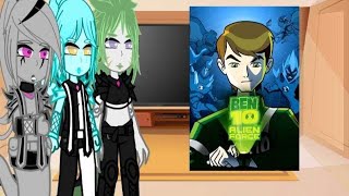 chaquetrix aliens au react ben 10 alien force transformation part 2 [upl. by Milda]