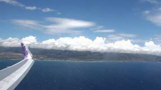 Takeoff from Kahului OGG on Hawaiian Airlines Boeing 767300ER [upl. by Northington]