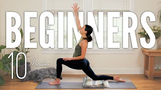 10Minute Yoga For Beginners  Start Yoga Here [upl. by Mulloy654]