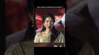 Sai pallavi Speech [upl. by Spragens]