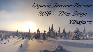 Laponie JanvierFévrier 2019  Yllas Saaga  Yllasjarvi [upl. by Conley]