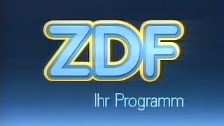 ZDF Werbeblock Programmtafel und Ansage von Elke Kast 07101991 [upl. by Yna]