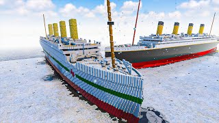 Titanic and Britannic Crashes  Teardown [upl. by Auqinihs734]