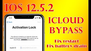 iPhone 6 plus 1252 Full Untethered iCloud Bypass [upl. by Bohner]