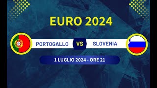 🔴 PORTOGALLO vs SLOVENIA  LIVE EURO2024  ISCRIVITI❤️SUBSCRIBE [upl. by Felisha]