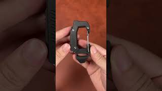 FL10 Titanium EDC Carabiner Flashlight mecarmy edccarry [upl. by Ohnuj]