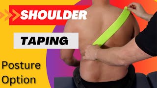 Posture Tape Video YouTube [upl. by Teplitz]