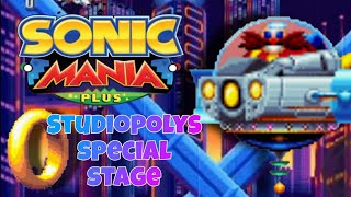 Sonic Mania Plus NetflixAll Especial Stage RingGameplayStudiopolys Zone [upl. by Lonergan928]