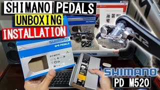 How to install Shimano Pedals PD M520 [upl. by Damas686]