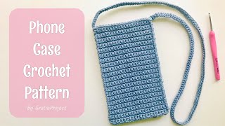 Phone Case Crochet Pattern [upl. by Ardiedal368]