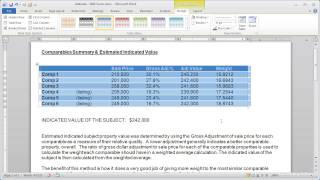 Appraiser Tech Tip Import Word narratives as addenda [upl. by Nylcsoj613]