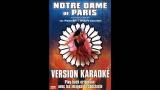 16 Danse mon Esméralda Version Originale Karaoké  NotreDame de Paris [upl. by Aihcats]