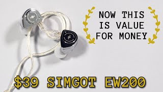 Simgot EW200 Review  Compared Vs Truthear x Crinacle ZERORED [upl. by Agate]