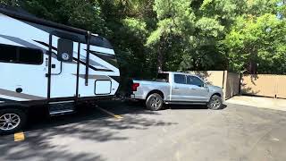 Ford Lightning towing 5000 lbs travel trailer quick review [upl. by Aeneas]