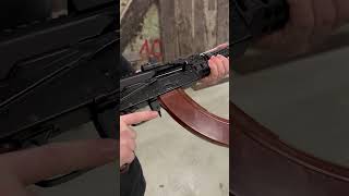 AK47 with Zenitco and NVA Stock youtubeshorts shorts gun pewpew ak47 [upl. by Charry]