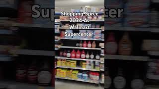 Walmart Supercenter Shopping Spree 2024 2023 [upl. by Trini636]