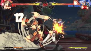 Guilty Gear Xrd  All Overdrives Super Attacks 1080p 60fps [upl. by Ahsinom220]