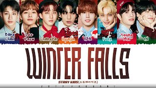 Stray Kids  Winter Falls Lyrics Color CodedHanRomEng [upl. by Gaeta]