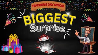 Surprise Teachers Day Special Gift  New Beginning  New Channel 12th CBSE 12th Boards [upl. by Rajiv]