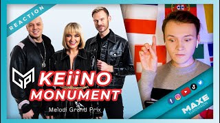 KEiiNO quotMonumentquot 🇳🇴 MGP 2021  REACTION  Norway Eurovision [upl. by Larochelle]