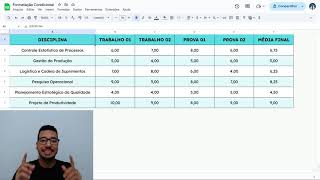 FORMATAÇÃO CONDICIONAL NO GOOGLE SHEETS [upl. by Innej]