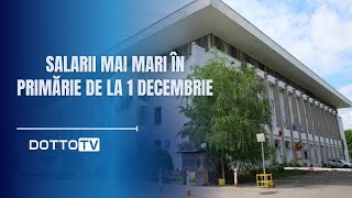 Salarii mai mari în Primărie de la 1 decembrie [upl. by Adrahs488]