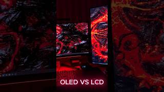 MSI MEG 342C QD OLED 3418quot 175Hz VS MSI Optix MAG274QRX 27quot IPS 240Hz  OLED VS LCD SCREEN [upl. by Pigeon124]