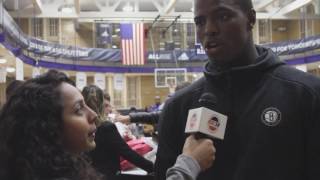 Isaiah Whitehead Jersey Retirement at Lincoln Highschool [upl. by Fairman]