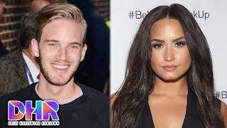 PewDiePie MOCKS Demi Lovato  Demi Lovato Going to Rehab Following Apparent Drug Overdose DHR [upl. by Anthea]