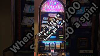 50 A spin When the Top Dollar Finally shows 1200 Session slots slot gambling jackpot casino [upl. by Ateinotna]