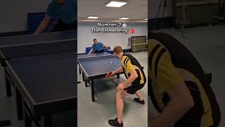 Top 3 coolest backhand flicks in the world pingpong tabletennis [upl. by Anaitsirk671]