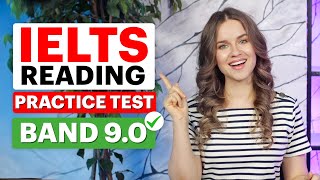 Get 4040 on IELTS READING  Practice Test with Answers Question Types  Strategies Band 90 IELTS [upl. by Iphigeniah]