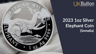 2023 1oz Somalia Elephant Silver Coin [upl. by Siegfried]