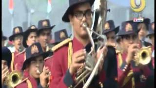 The Scindia School Band marching on Rajpath [upl. by Margret]