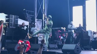 SocaFest NYC Bunji Garlin freestyles to “Big Bad Soca” and Fayann Lyons sings Girls [upl. by Gilberta]