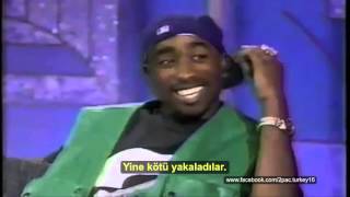 Tupac Arsenio Halla konuk oluyor 1993 [upl. by Moreland]