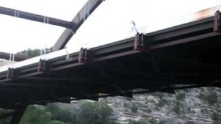 360 Bridge Jump AustinTX [upl. by Siseneg178]