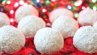 EASY Christmas Snowballs  Pecan Balls  So Easy ANYONE Can Make These [upl. by Virgin]