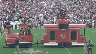 Cocky Enters 2024 on his train vs ODU [upl. by Adnilreh]