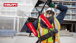 INTRODUCING Hilti EXO01 Exoskeleton [upl. by Onitrof]