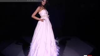 quotMass by Matilde Canoquot Cibeles Madrid Novias 2009 4 of 4 by FashionChannel [upl. by Harvard]