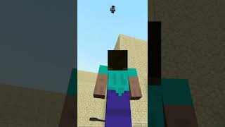 minecraft steve after meeting herobrine Helped him to take revange from all monster [upl. by Luoar]