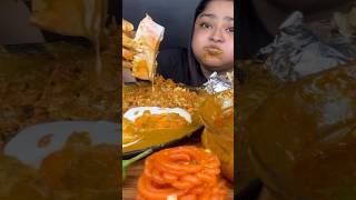 ASMR EATING SCHEZWAN RICE🔥PANEER BUTTER MASALA  shorts mukbangasmreating mukbangasmr asmr [upl. by Ecirtaed]