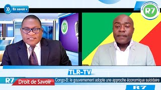 CONGOBRAZZAVILLE  LE GOUVERNEMENT ADOPTE UNE APPROCHE ECONOMIQUE SUICIDAIRE [upl. by Koralie]